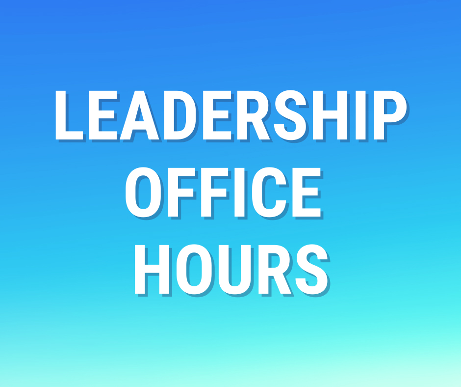 December Leadership Office Hours