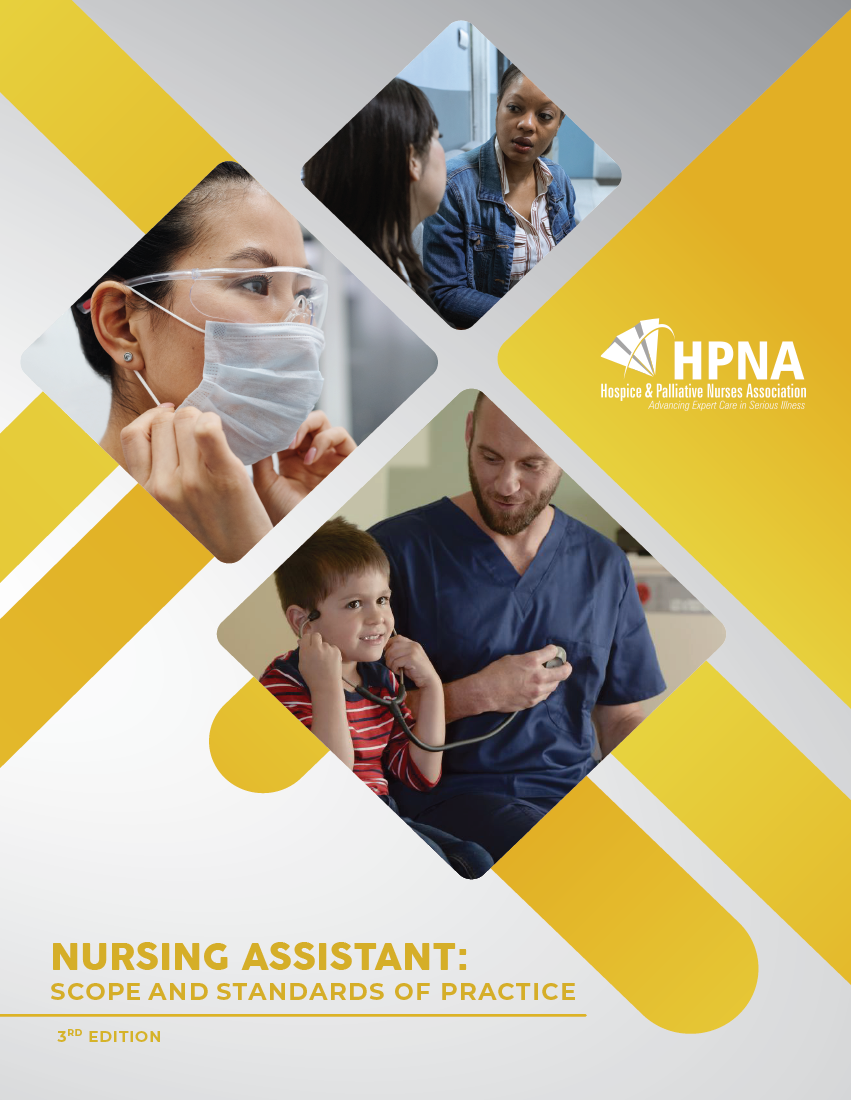 Nursing Assistant: Scope and Standards of Practice